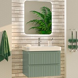 Brevita Мебель для ванной Victory 70 подвесная зеленая