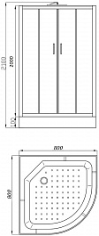 Parly Душевая кабина EB83P – фотография-2