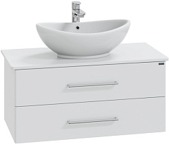 СанТа Мебель для ванной Вегас 100 подвесная белая – фотография-4