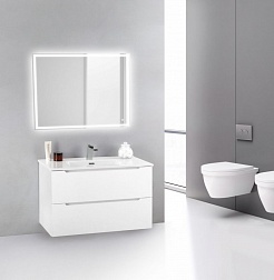 BelBagno Мебель для ванной ETNA 39 800 Bianco Lucido, BTN – фотография-4