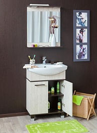 Sanflor Мебель для ванной Толедо 75 венге, орегон – фотография-3