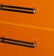 Misty Тумба с раковиной Джулия QVATRO 75, 3 ящика, оранжевая – фотография-7