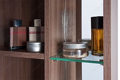 Водолей Мебель для ванной Мона 60 L с ящиками ясень – фотография-7