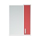 Corozo Зеркало-шкаф Колор 50 красное – картинка-7