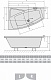 Alpen Акриловая ванна Evia 170x100 L – картинка-6