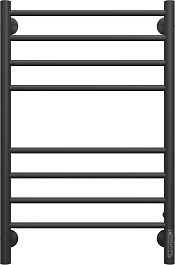 Terminus Полотенцесушитель электрический Аврора П8 500x800 черный матовый – фотография-1