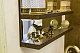 Sanflor Мебель для ванной Румба 120 венге, патина золото – фотография-6