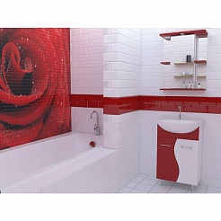 Stella Polare Мебель для ванной Колор-1 55 красная – фотография-4