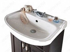 Водолей Мебель для ванной Капри 55 L дуб – фотография-2