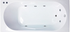 Royal Bath Акриловая ванна TUDOR STANDART с гидромассажем 170x75x60