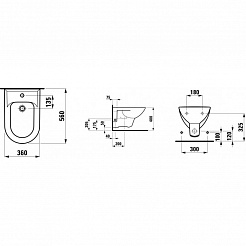 Laufen Биде подвесное Pro 8.3095.1.000.304.1 – фотография-4