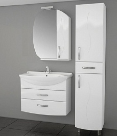 ASB-Mebel Мебель для ванной Грета 60 подвесная – фотография-4
