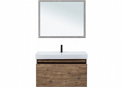 Aquanet Мебель для ванной Nova Lite 100 дуб рустикальный – фотография-4