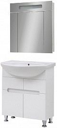Cerutti Мебель для ванной Ломбардия 70 с зеркальным шкафчиком – фотография-1