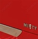 Misty Тумба с раковиной Жасмин 65 красная, пленка – фотография-8