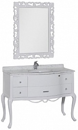 Demax Зеркало для ванной "Престиж NEW 75" белое – фотография-2