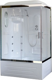 Royal Bath Душевая кабина RB 8100BP2-T-CH левая – фотография-1