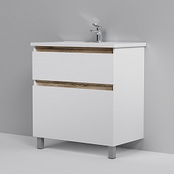 Am.Pm Мебель для ванной X-Joy 80 белый глянец, напольная – фотография-8