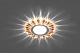 Feron Светильник встраиваемый CD902 с LED-подсветкой, прозрачный/коричневый – фотография-4