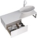 Dreja Мебель для ванной Box Line 120 подвесная белая – картинка-31
