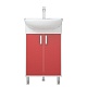 Corozo Мебель для ванной Колор 50, красная – картинка-11