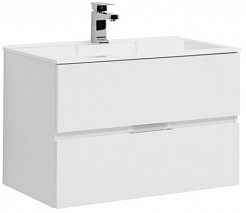 Aquanet Мебель для ванной Алвита 80 белая – фотография-5