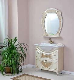 Атолл Мебель для ванной "Тулуза" ясень – фотография-9