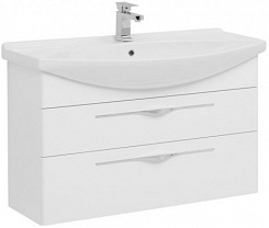 Aquanet Мебель для ванной Ирвин 120 белая – фотография-5