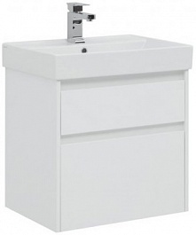 Aquanet Мебель для ванной Nova Lite 60 2 ящика, белая – фотография-5