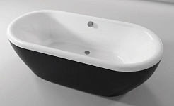 Riho Акриловая ванна DUA черная панель – фотография-2