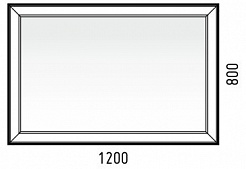 Corozo Зеркало Классика 120 – фотография-2