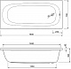 Cezares Акриловая ванна Piave 160x70 – картинка-6