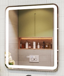 Vigo Мебель для ванной Grani 600 белая – фотография-12