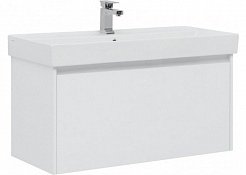 Aquanet Мебель для ванной Nova Lite 100 белая – фотография-8
