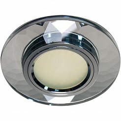 Feron Встраиваемый светильник с LED 8050-2 серебро, серебро – фотография-1