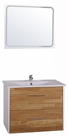 ASB-Woodline Мебель для ванной Оскар 85 – фотография-1