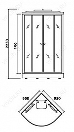 Appollo Душевая кабина GUCI-859 – фотография-4