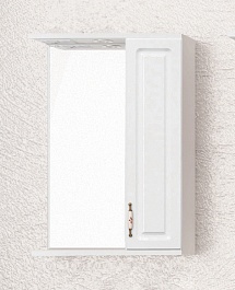 Style Line Зеркальный шкаф Олеандр-2 550/С белый – фотография-2