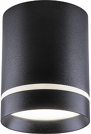 Feron Накладной светодиодный светильник AL535 25W черный 100x100 – фотография-1