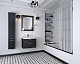Акватон Мебель для ванной "Леон 65" ясень черный – фотография-12