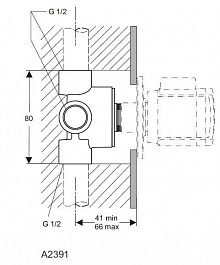 Ideal Standard Скрытая часть A2391NU – фотография-2