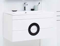 De Aqua Мебель для ванной Форма 90, зеркало Тренд – фотография-9