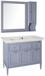 ASB-Woodline Мебель для ванной Гранда 105, grigio серый – фотография-1