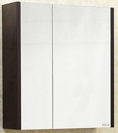 Sanflor Зеркало-шкаф Ларго 80 R венге/швейцарский вяз – фотография-1
