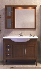 Opadiris Мебель для ванной Мираж 100 орех – фотография-1