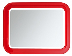 Водолей Зеркало "Арнелла 120" красное – фотография-1