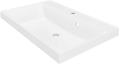 Mixline Мебель для ванной Лайн 70 R белая – фотография-12