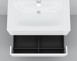 Am.Pm Мебель для ванной SPIRIT 2.0 80 белый глянец, зеркало – фотография-7