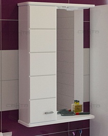 СанТа Мебель для ванной Омега 50 L подвесная – фотография-3