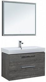Aquanet Мебель для ванной Nova 90 дуб рошелье – фотография-1